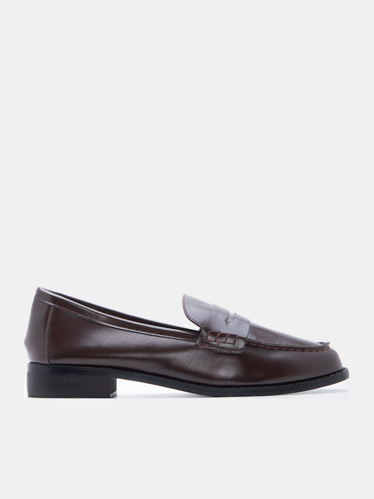 Luigi Women's Moccasins In Brown Colour