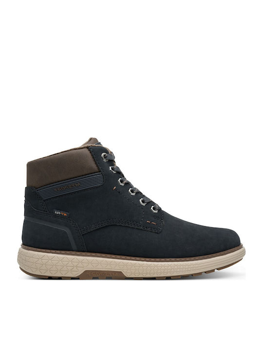 Navy Blue Men's Boots