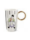 Egan Italy Keramiktasse Braun 420ml