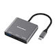 Blueendless USB-C Докинг станция с HDMI 4K PD Сива (CK515L)