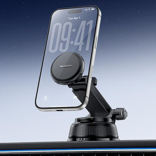 Suport Magnetic Pentru Telefon Yesido C276 Ventuză Auto Neagră