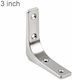 Simple Wall Shelf Support Bases Stainless Steel...