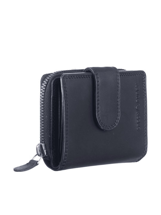 Portofel Dama Mic Din Piele Negru