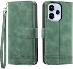 Dierfeng Θήκη Πορτοφόλι Green Oppo Reno15 5g Dierfeng Θήκη Πορτοφόλι Green Oppo Reno15 5g