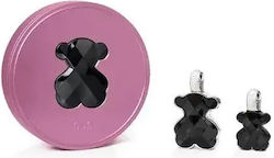 Tous Loveme Onyx Комплект Кутия Кръгла Метална Червена Tous Loveme Onyx Комплект Кутия Кръгла Метална Червена