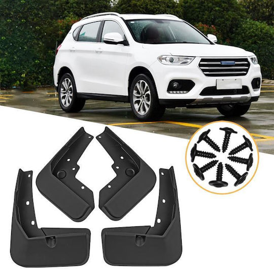 Greatwall Haval H2 2016-2020 4 Τεμάχια Σετ Προστατευτικά Φτερών Πιτσιλίσματα Τροχών Αυτοκινήτου
