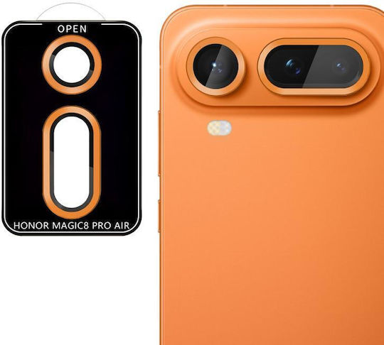 Honor Magic8 Pro Air 5g Kalebol Без Мигване Ултратънко Индивидуално Стъкло За Камера Закалено Стъкло Оранжево