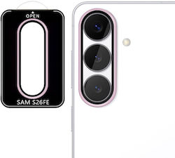 Galaxy S26 FE 5G Kalebol Fără Flicker Ultra-subțire Film Individual din Sticlă Temperată pentru Lentila Camerei Roz Galaxy S26 FE 5G Kalebol Fără Flicker Ultra-subțire Film Individual din Sticlă Temperată pentru Lentila Camerei Roz