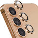 Protecție metalică pentru camera Samsung S24 Sandstone Orange OEM