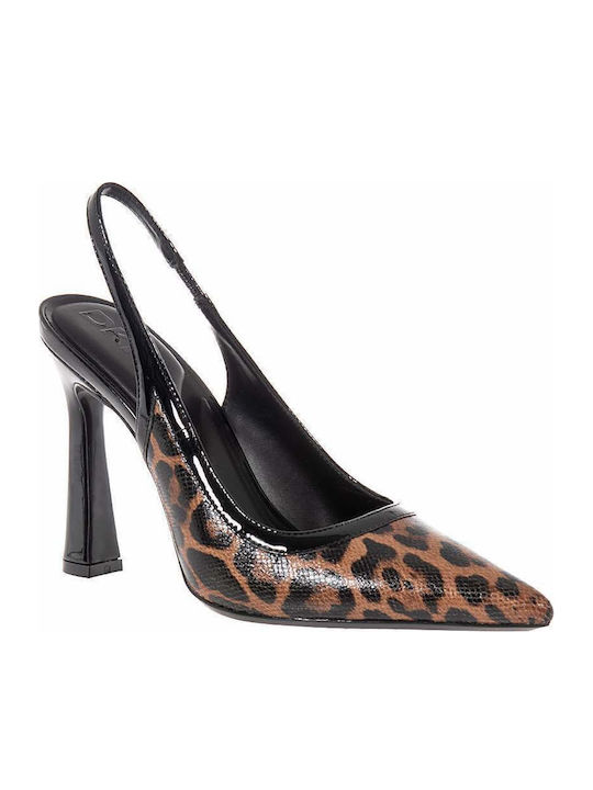 DKNY DKNY Mieder Pumps Aus Lackleder In Tabak