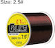 2.5# 500m High Strength Nylon Monofilament Fishing Line Wine Red