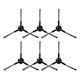 Junsunmay 6 Pcs Side Brush Dreame L40s Ultra Ce L40 Ultra Ae X30 Ultra L30 Ultra D30 Ultra D20 Plus L10s Ultra