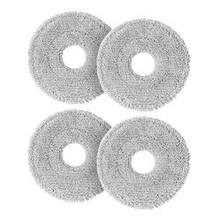 Junsunmay 4 Pieces Washable Mop Replacement Parts Dreame L60 Ultra L50 Ultra L40 Ultra X50 Ultra X30 Ultra D30 Ultra Junsunmay 4 Pieces Washable Mop Replacement Parts Dreame L60 Ultra L50 Ultra L40 Ultra X50 Ultra X30 Ultra D30 Ultra
