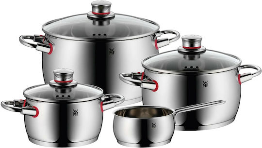 WMF Wmf Qualität Töpfe Set aus Rostfreiem Stahl mit Keramik Innenbeschichtung 4 Töpfe WMF Wmf Qualität Töpfe Set aus Rostfreiem Stahl mit Keramik Innenbeschichtung 4 Töpfe