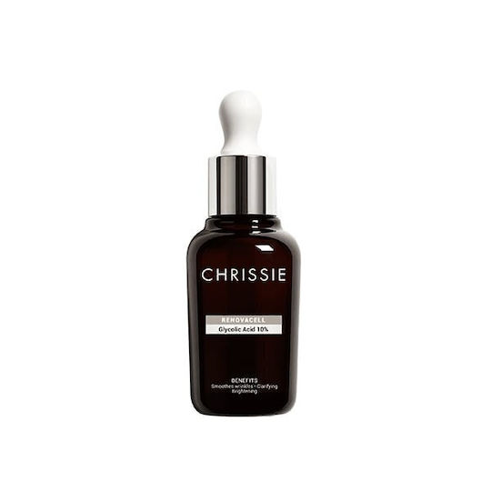 Chrissie Renovacell Glycolsäure 10% Gesichtspeeling 10% Glycolsäure Glanz & Erneuerung 30ml