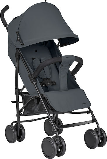 Kikka Boo Beetle 2 Количка с дръжка Подходяща от 6+ Месеца Сива 6.5kg