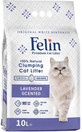 Felin Άμμος Γάτας με Άρωμα Λεβάντα 10lt