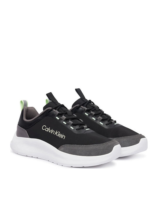 Calvin Klein Herren Sneakers Schwarz / Granit G...