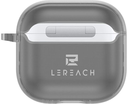 Airpods 4 Lereach Mega Series Transparente Edition Bluetooth-Ohrhörer Zubehör Mit Haken Schwarzes