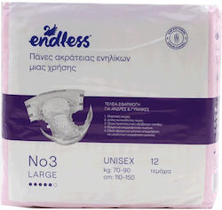 Endless Νο3 Πάνες 12τμχ