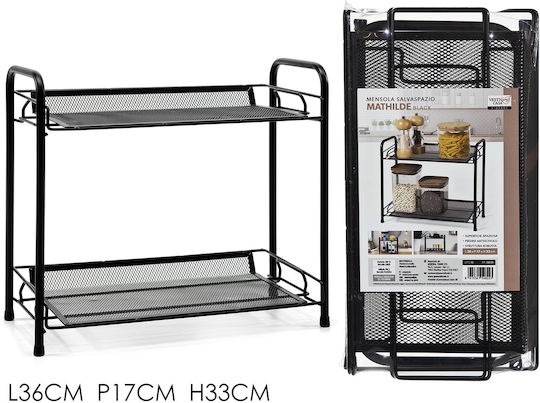 Regale & Küchenorganisationsständer 2 Plätze 36x17x33cm 726138