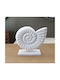 Seashell Base White 19cm Jκ Home Décor