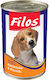 Filos Filos Nasses Hundefutter Dose mit Huhn und Kaninchen 400gr