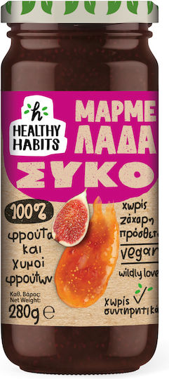 Healthy Habits Jam Fig No Sugar Added 280gr