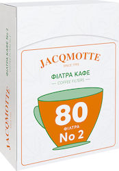 Jacoqmotte 80 Papier Kaffee - Tee Filter Jacoqmotte 80 Papier Kaffee - Tee Filter
