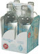 Mastiqua Mastiqua Kohlensäurehaltiges Flaschenwasser in Glas 4x0,33l