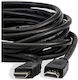 Speed HDMI Кабел HDMI Мъжки - HDMI Мъжки 0.15м Черен