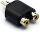 RCA Convertor RCA Masculin în RCA Feminin