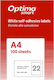 Optima Etichete autoadezive A4 Rectangulare 105x25.4mm