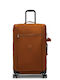 Kipling Valiză Mare De Călătorie Mokka Cu Înălțimea 72 Cm