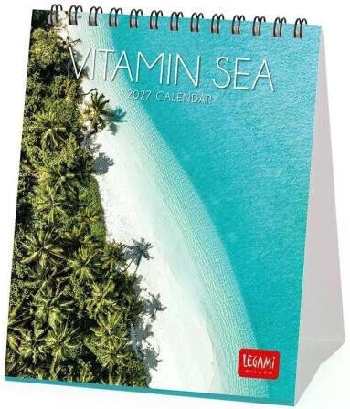 Legami Milano Vitamin Sea Дневен Настолен Дневник 2027 12x14.5см.