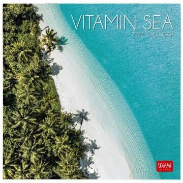 Legami Milano Vitamin Sea Daily Wall Calendar 2027 18x18cm