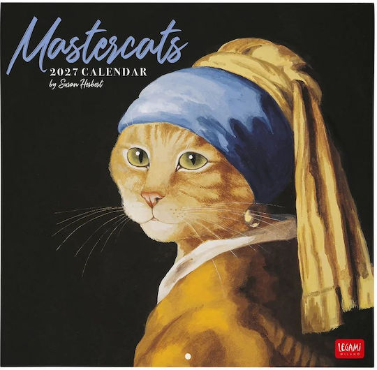 Legami Milano Masterscats Ημερήσιο Επιτοίχιο Ημερολόγιο 2027 29x30εκ.