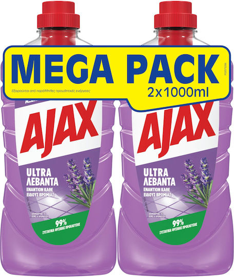 Ajax Cleaning Liquid for Floor 2x1lt