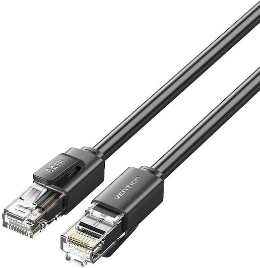 Vention Network Cable Cat6 Utp 1.0m Black Ibrbf