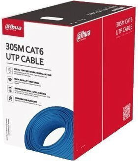 Dahua Cat6 OFC Cable 0.52mm 305m Blue PFM920I-6UN1-C