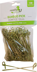 Ready 2u Pick Bamboo Knot 12cm 100pcs 6-73275