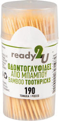 Ready 2u Οδοντογλυφίδες Βαρελάκι 190τεμ 6-73197 Ready 2u Οδοντογλυφίδες Βαρελάκι 190τεμ 6-73197