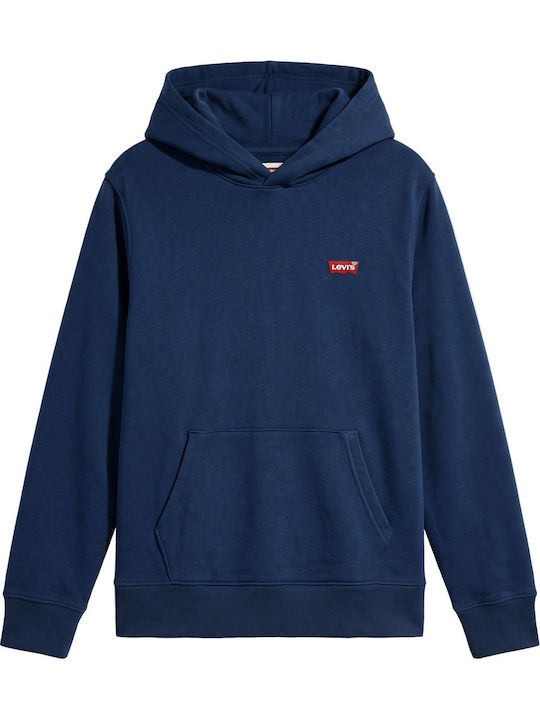 Levi's Kinder-Sweatshirt mit Kapuze Schwarz Bat...