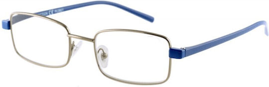 Nea Optiki Reading Glasses +2.25 In Blue Colour MO1052C2225
