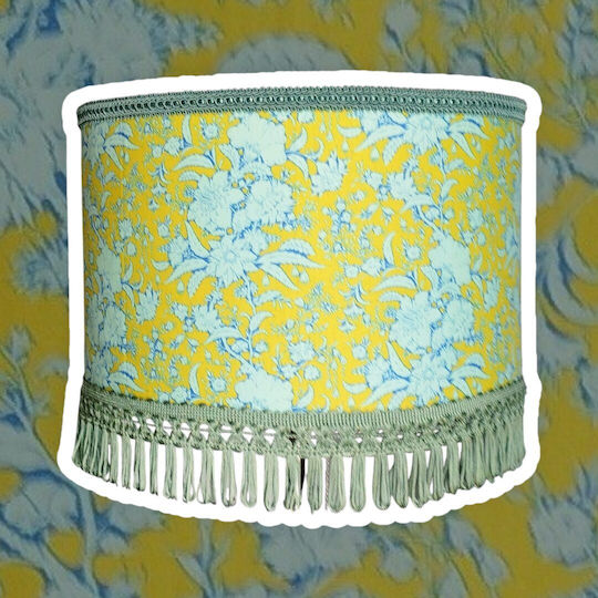 Green Pendant Ceiling Light with E27 Socket 35x25cm