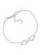 Bijou Box Damen Armband mit Unendlichkeit-Design aus Stahl