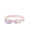Unicord Wasserfestes Color Blocking Hundehalsband Halsband Für Hunde Rosa Fuchsia 30-36cm Klein