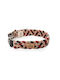 Unicord Handgefertigtes Hundehalsband Color Party Braun 30-36cm S