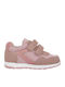 Kids Sneakers Anatomic with Hoop & Loop Closure Pink