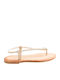 Women's Flat Silver Sandals